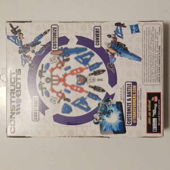 Transformers Construct-Bots Thundercracker 41 PIECES SEALED - Picture 9 of 16